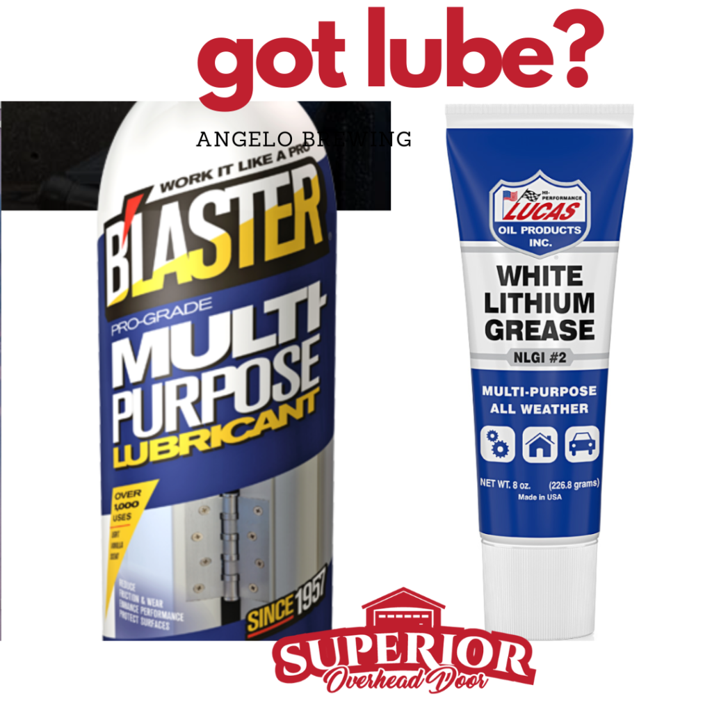 Cleaning and Lubricating your Garage Door Superior Overhead Door